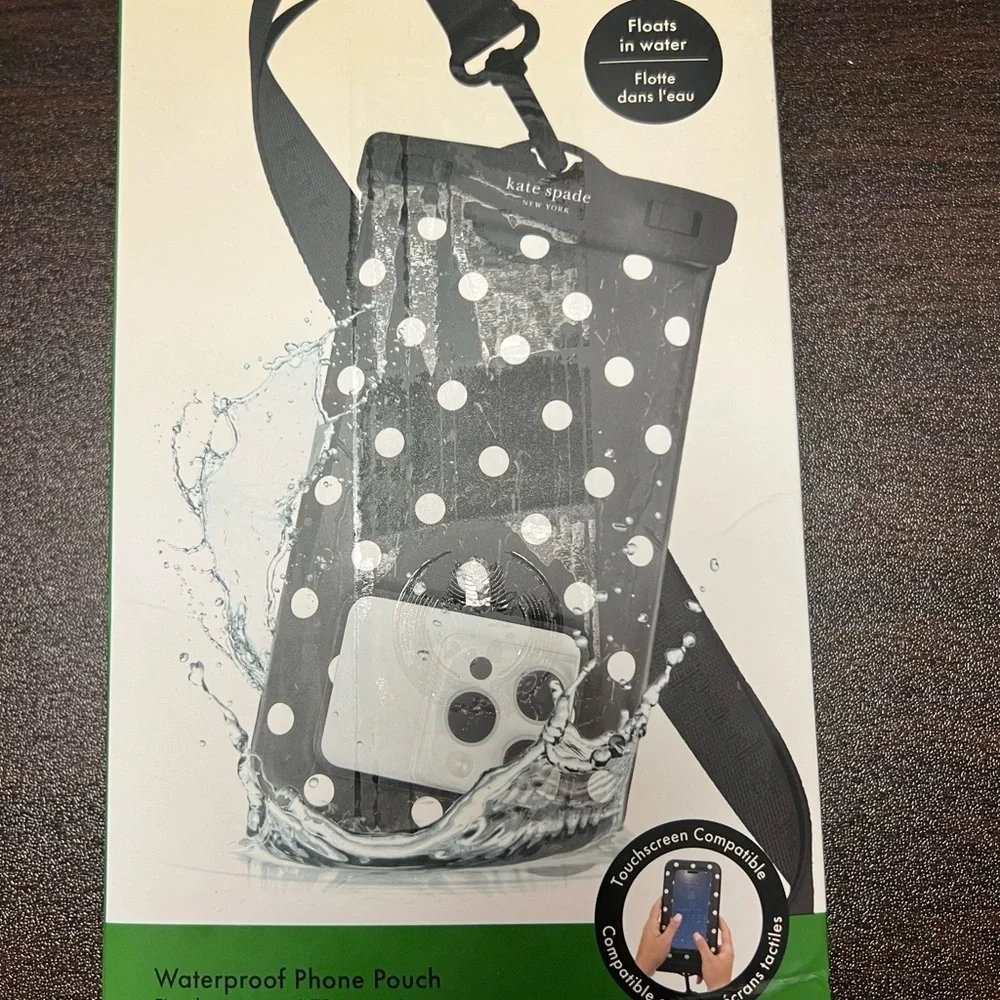 kate spade Black Polka Dot Phone Case